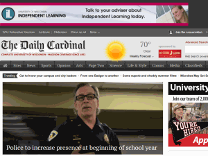 The Daily Cardinal - home page