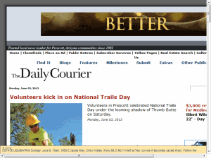 The Daily Courier - home page
