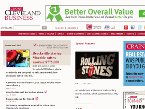 Crain's Cleveland Business - home page