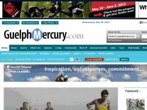 Guelph Mercury - home page