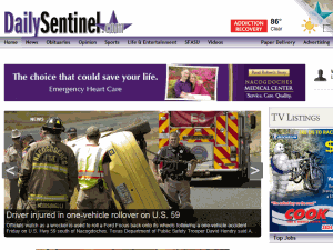 Daily Sentinel - home page