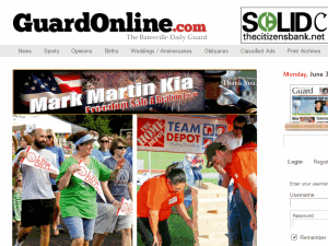 Batesville Daily Guard - home page