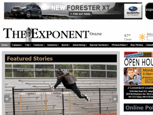 The Exponent - home page