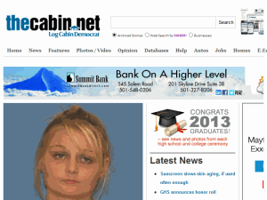 Log Cabin Democrat - home page