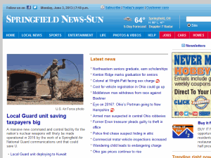 Springfield News Sun - home page