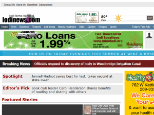 Lodi News-Sentinel - home page