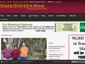 Idaho State Journal - home page