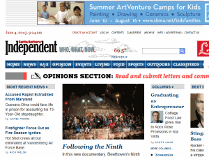 The Santa Barbara Independent - home page