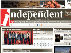 Colorado Springs Independent - home page