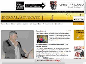 Journal-Advocate - home page