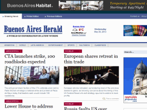 Buenos Aires Herald - home page