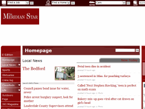 The Meridian Star - home page