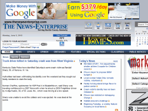 The News Enterprise - home page