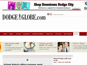 Dodge City Daily Globe - home page