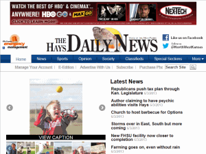 The Hays Daily News - home page