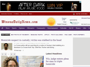 Winona Daily News - home page