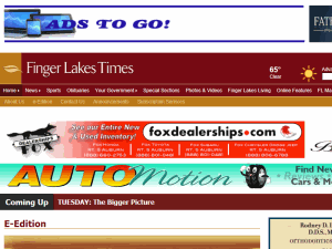 Finger Lakes Times - home page