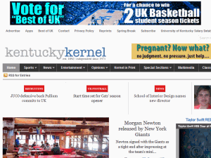 The Kentucky Kernel - home page