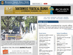 Mohave Valley Daily News - home page