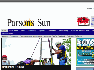 Parsons Sun - home page
