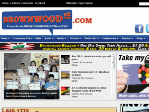 Brownwood Bulletin - home page