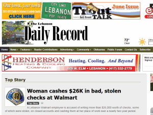 Lebanon Daily Record - home page