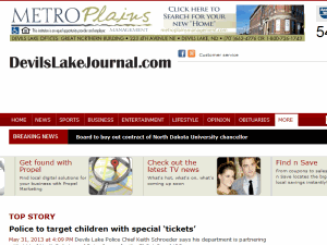 Devils Lake Journal - home page