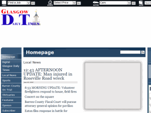 Glasgow Daily Times - home page