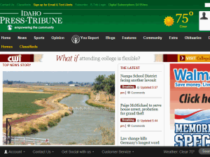 Idaho Press-Tribune - home page