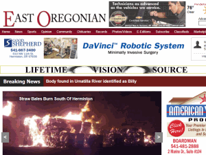 East Oregonian - home page