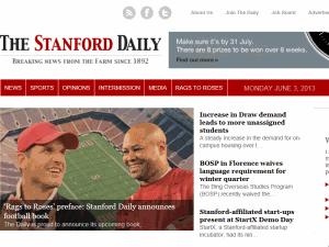 The Stanford Daily - home page