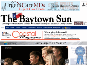 The Baytown Sun - home page