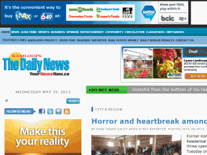Kamloops Daily News - home page