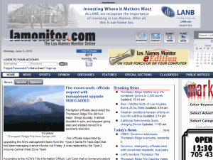 Los Alamos Monitor - home page