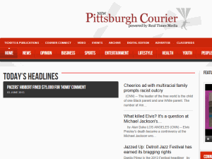 New Pittsburgh Courier - home page