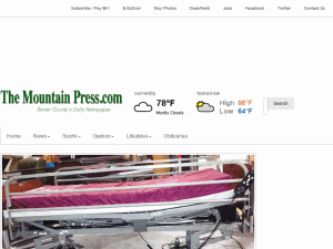 The Mountain Press - home page
