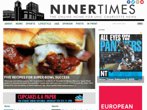 Niner Times - home page