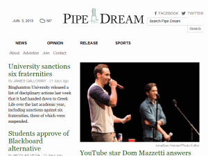 Pipe Dream - home page