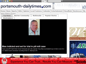 Portsmouth Daily Times - home page