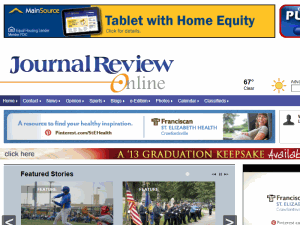 Journal Review - home page