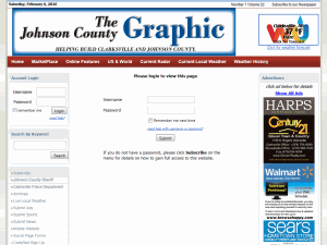 The Johnson County Graphic - home page