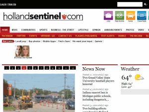 The Holland Sentinel - home page