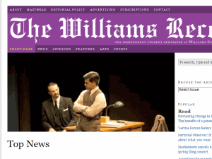 Williams Record - home page