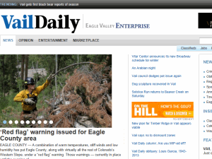 Vail Daily - home page
