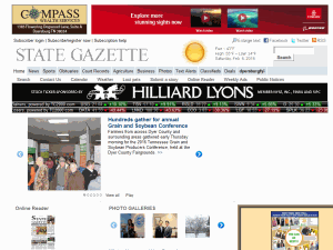 State Gazette - home page