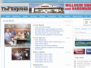 The Express - home page