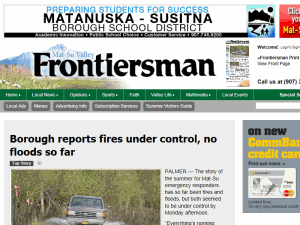 The Frontiersman - home page