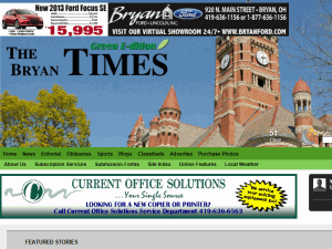 The Bryan Times - home page