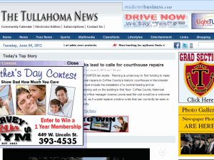 The Tullahoma News - home page