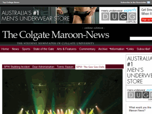 The Colgate Maroon-News - home page